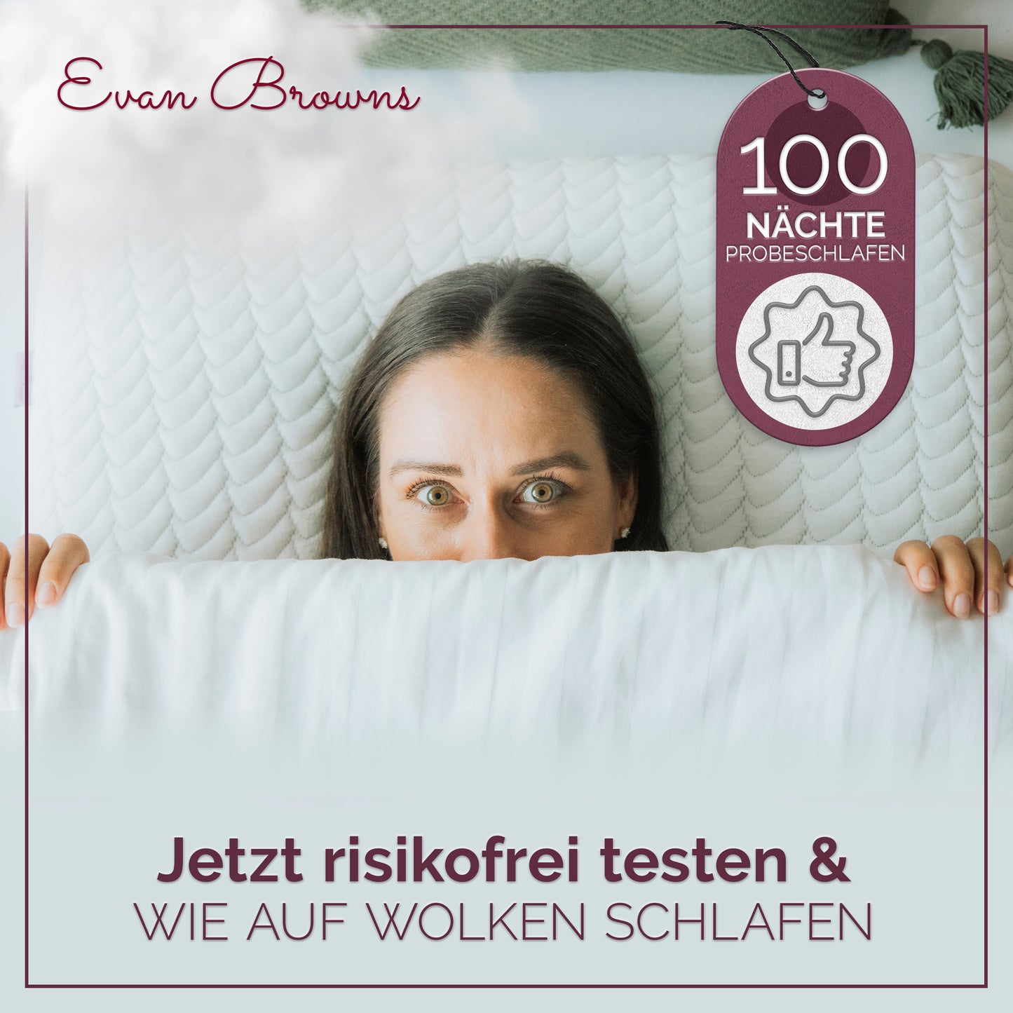 Nackenstützkissen für jede Schlafposition